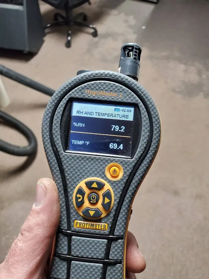 Moisture meter humidity assessment for Mold Remediation & Removal in Port Lavaca